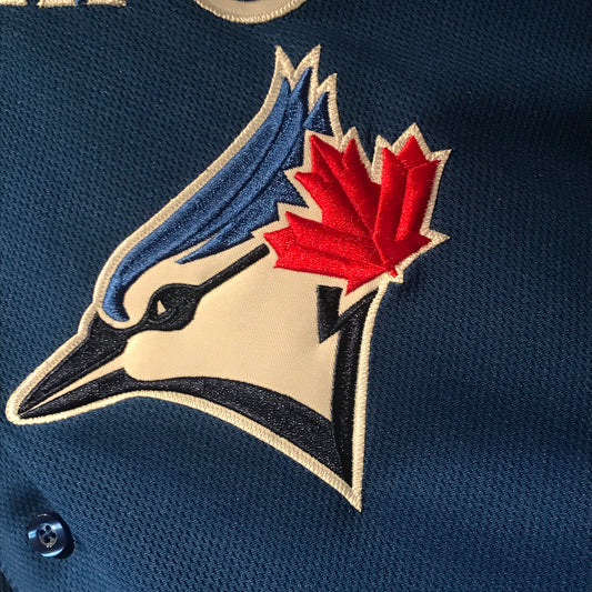 Blue Jays Blank Blue Replica Jersey